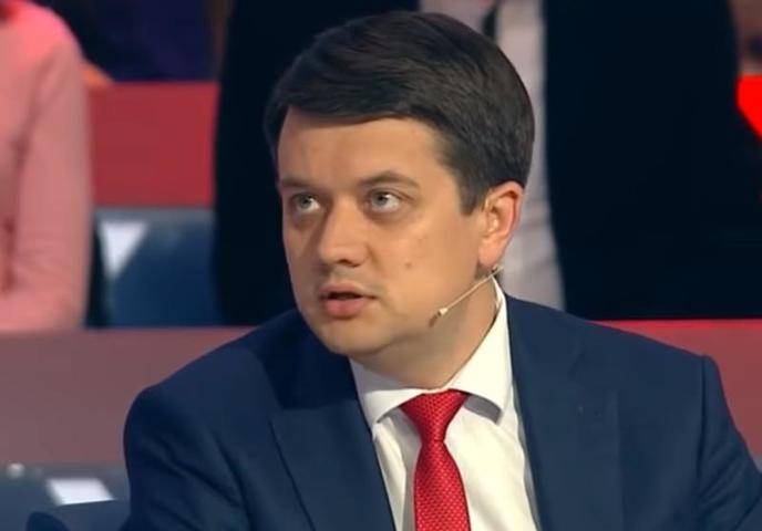 Глава партии «Слуга народа» Дмитрий Разумков стал спикером Верховной Рады