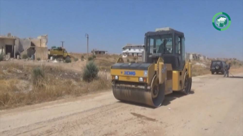 Сирийские власти восстанавливают дороги в освобожденных городах Хамы
