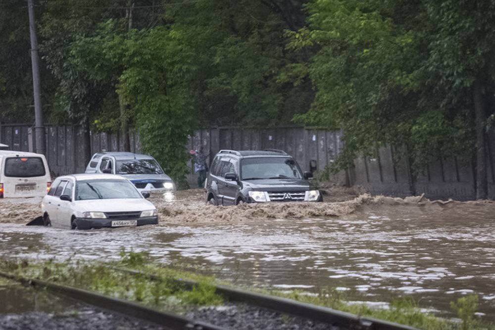 В Приморье ввели режим ЧС из-за проливных дождей