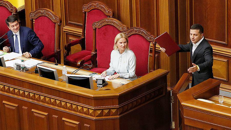 Зеленский установил для Верховной рады «испытательный срок»