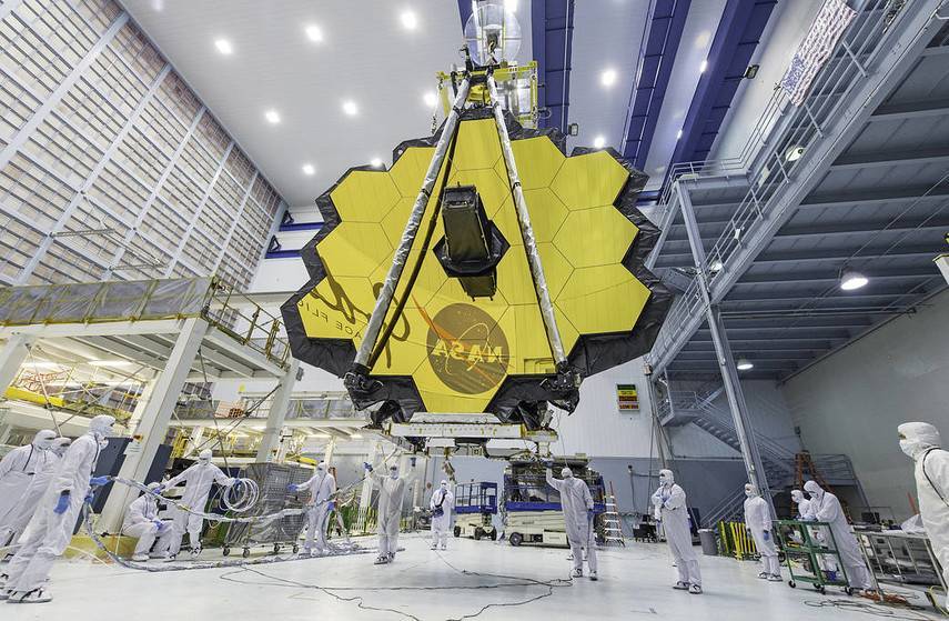 В США собрали телескоп Джеймс Уэбб за $10 млрд (Фото, Видео)