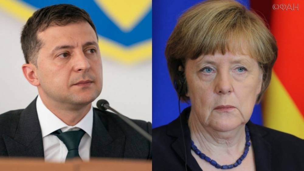 Зеленский и Меркель обсудили встречу в «нормандском формате»