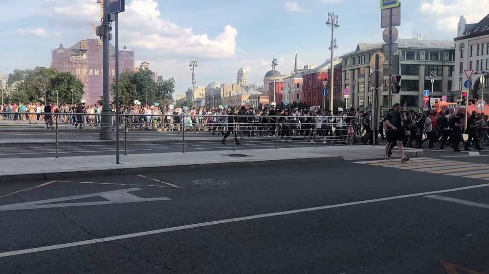 Прозападные СМИ дестабилизируют общество, публикуя фейки об агрессии московской полиции