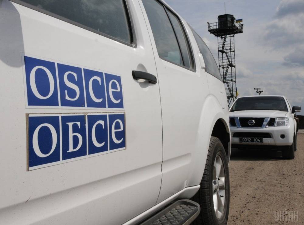 За сутки ОБСЕ зафиксировала 34 взрывы на Донбассе