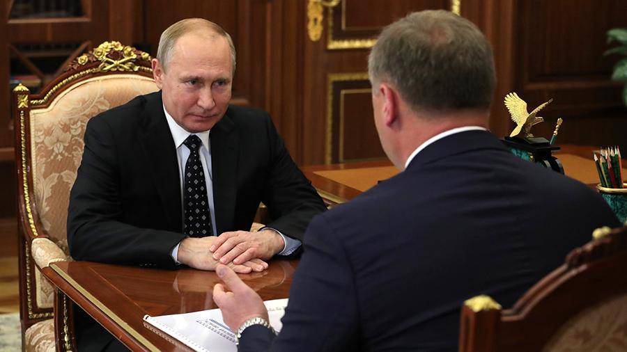 Путин встретился с врио губернатора астраханской области Бабушкиным