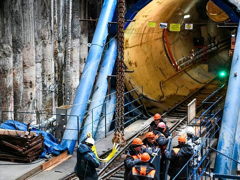 Новую станцию на Кольцевой линии метро построят без остановки поездов
