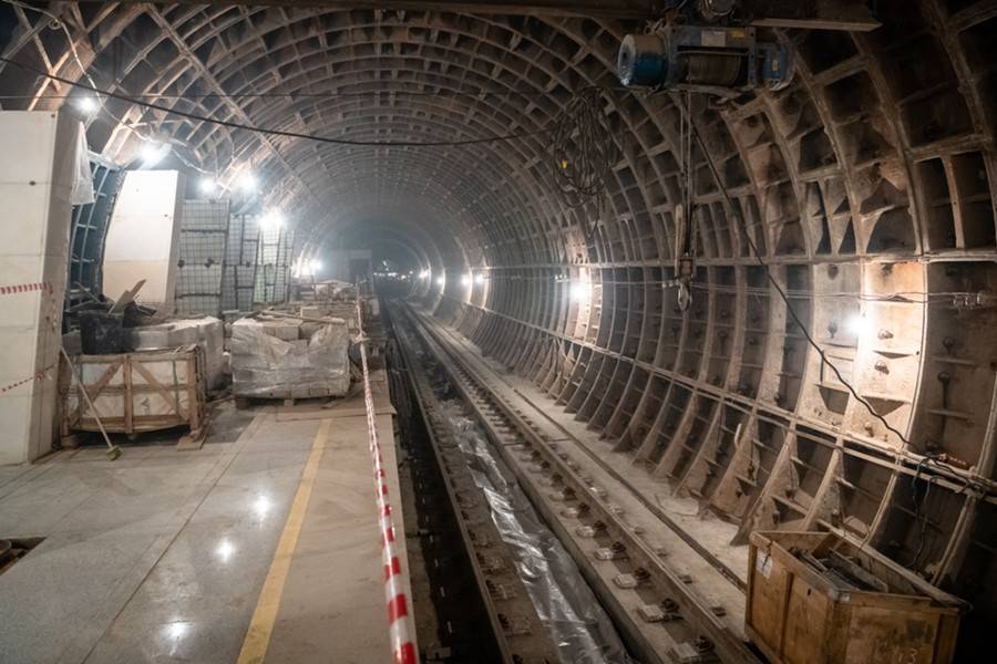 Достроен тоннель между станциями "Нижегородская" и "Авиамоторная"