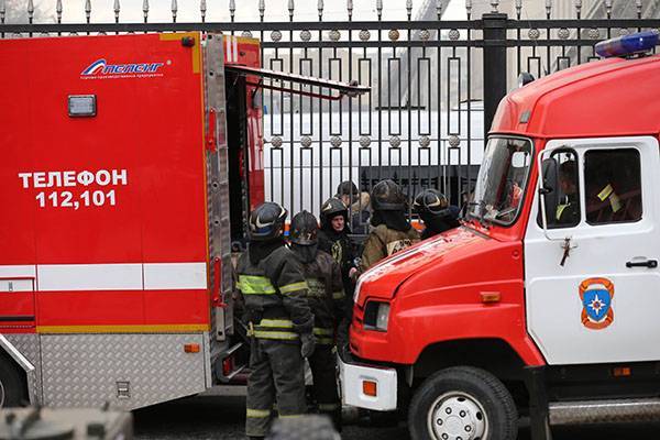 В центре Москвы разгорелся пожар площадью 5 тысяч квадратных метров