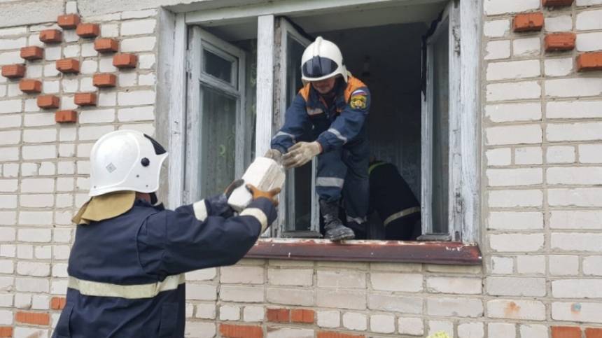 Из-за взрыва газа в доме под Владимиром рухнули стены здания