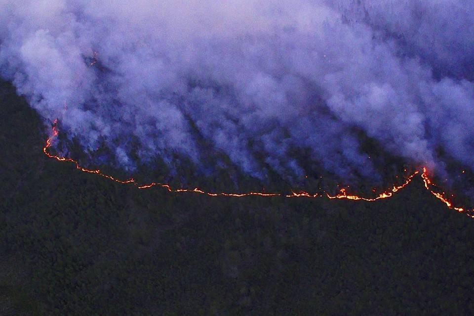 Дым от лесных пожаров в Сибири окутал более 600 населенных пунктов