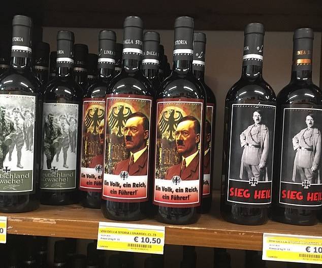 Вино с Гитлером за €10,50 – в Европе назревает новый нацистский скандал