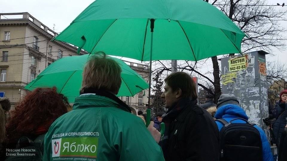 «Яблочники» выступили против незаконных акций, устраиваемых оппозицией в Москве