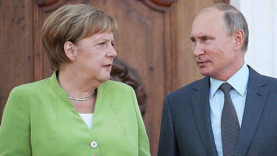 Путин и Меркель обсудили подготовку к саммиту «нормандской четверки»