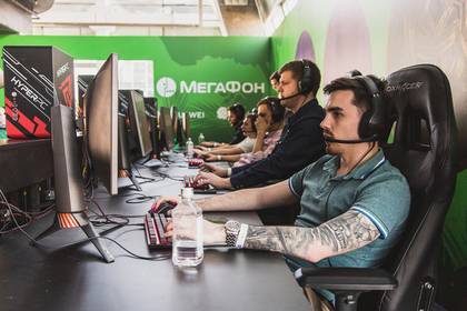 «МегаФон» провел первый 5G-турнир по киберспорту в России