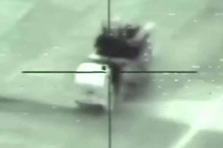 Американский «Апач» уничтожил российский «Панцирь-С» израильской ракетой