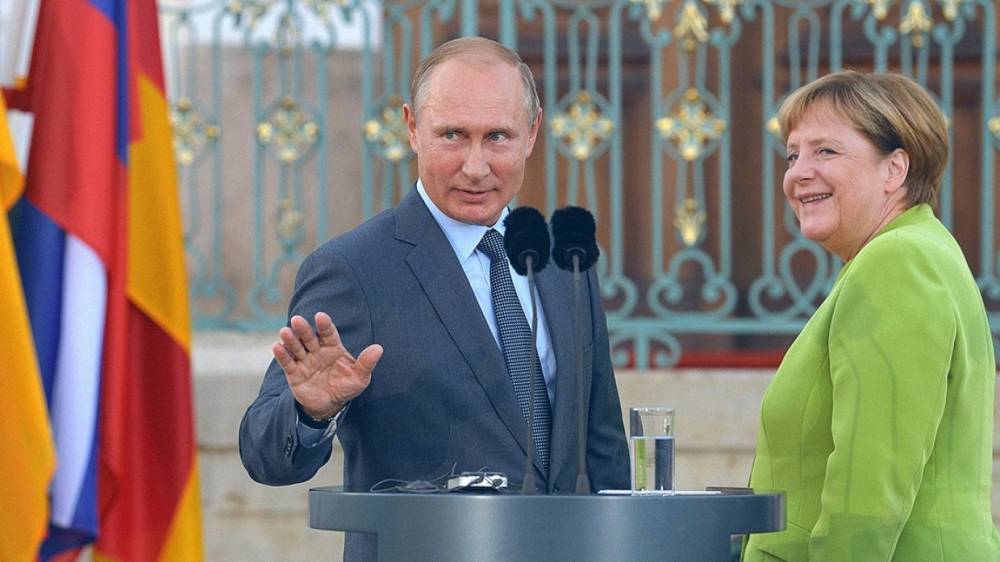 В Госдуме назвали переговоры Путина и Меркель по «нормандскому формату» жестом Украине