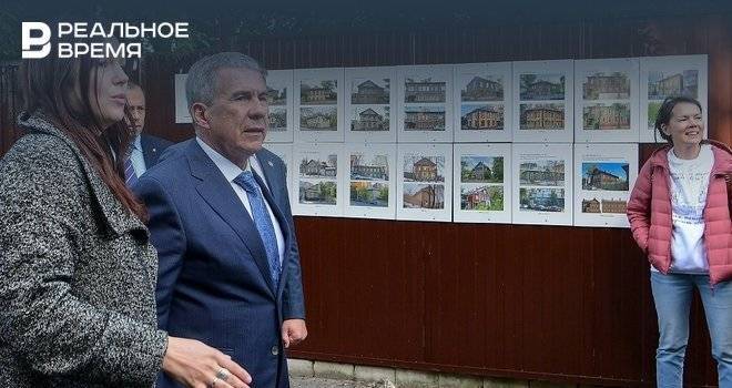 Минниханов отсмотрел отреставрированный в рамках «Том Сойер Феста» дом в центре Казани