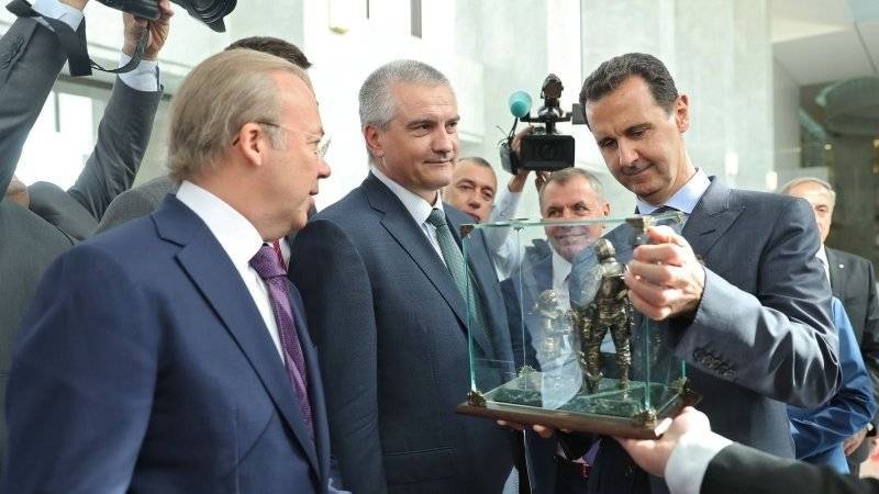 Крым и Сирия подписали соглашение об экономическом сотрудничестве
