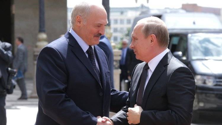 Путин тепло поздравил Лукашенко с 65-летием