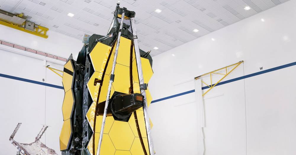 Новый мощный космический телескоп «Джеймс Уэбб» полностью собран