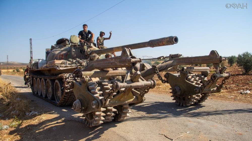 Сирийская армия продолжает наступление на «Тахрир аш-Шам» в Идлибе — видео ФАН