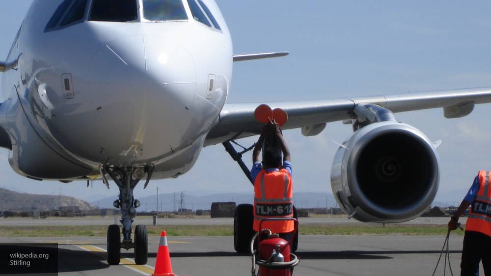 Лайнер Airbus А320 совершил аварийную посадку в Южно-Сахалинске