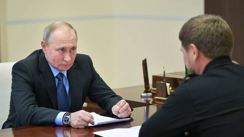 Путин пообещал Кадырову приехать в Чечню — РТ на русском