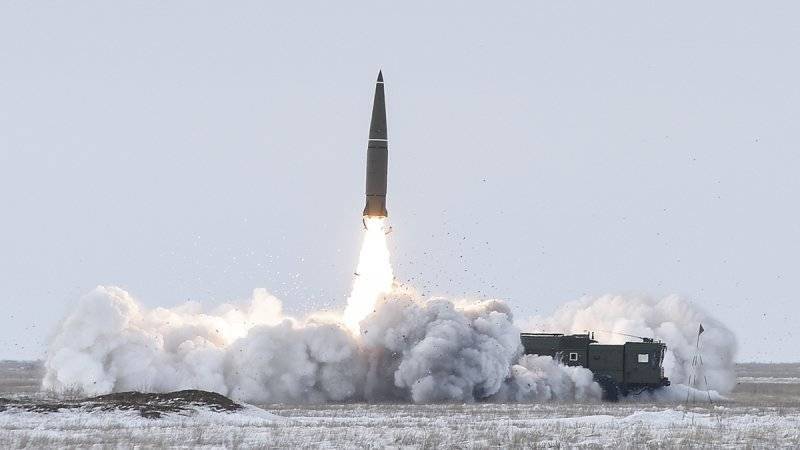 Российские военные провели учебный пуск ракеты «Искандер» на полигоне «Капустин Яр»