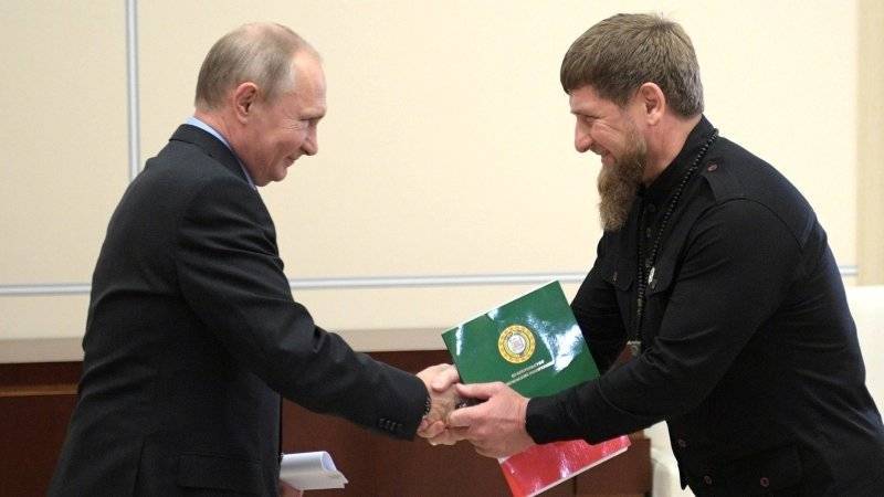 Кадыров попросил Путина посетить Чечню
