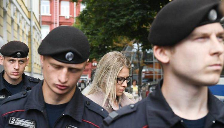 В Москве задержана Любовь Соболь