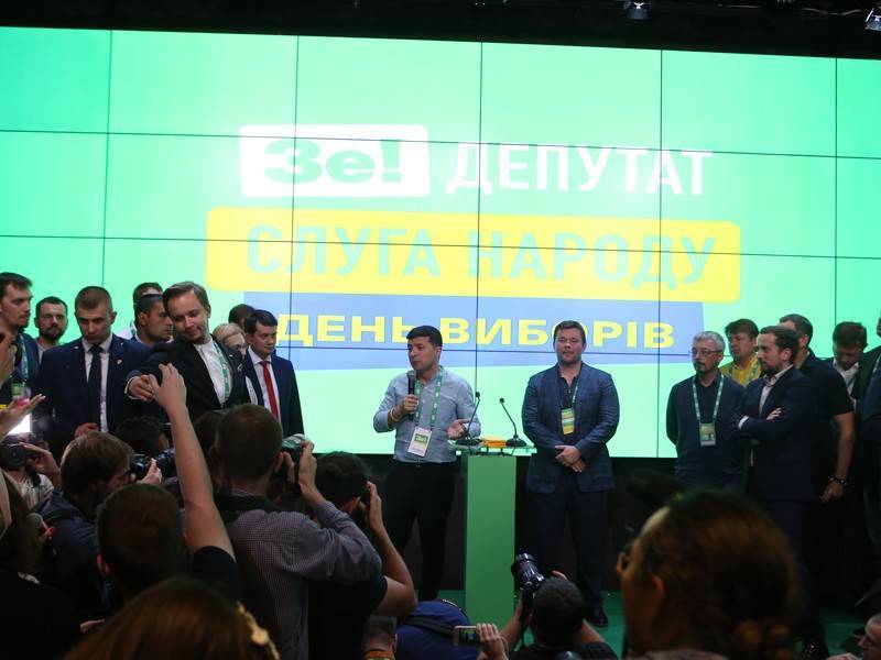 ЦИК Украины объявил о победе партии «Слуга народа» на выборах в Раду