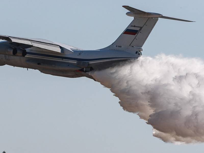 Военная авиация потушила свыше 100 тысяч га сибирских пожаров