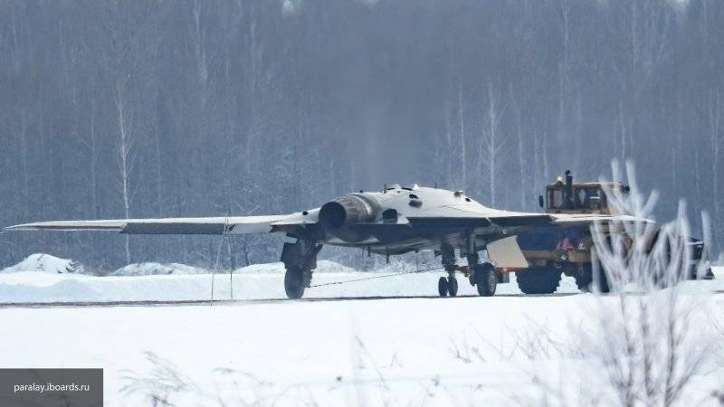 Новейший военный беспилотник "Охотник" совершил испытательный полёт