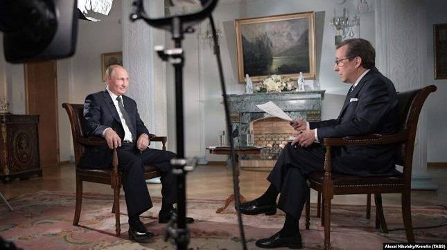 Интервью с Путиным номинировано на «Эмми»