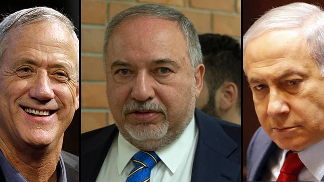 Опрос: Кахоль-Лаван обходит Ликуд, нет коалиции без Либермана