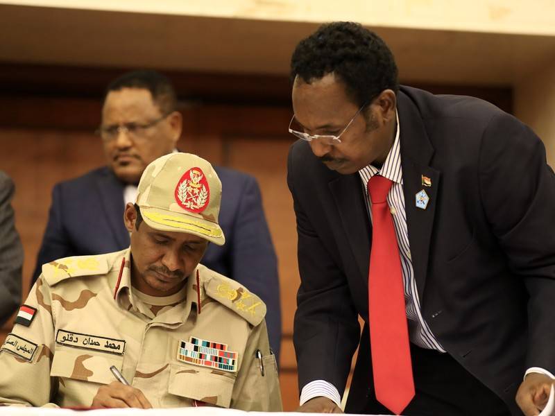 Военный совет и оппозиция Судана подписали Конституционную декларацию