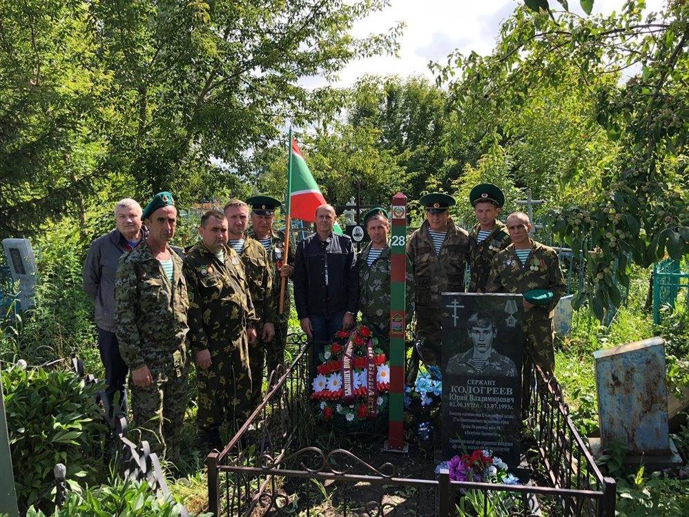 Застава имени 25 героев. Ульяновские ветераны почтили память героя-пограничника