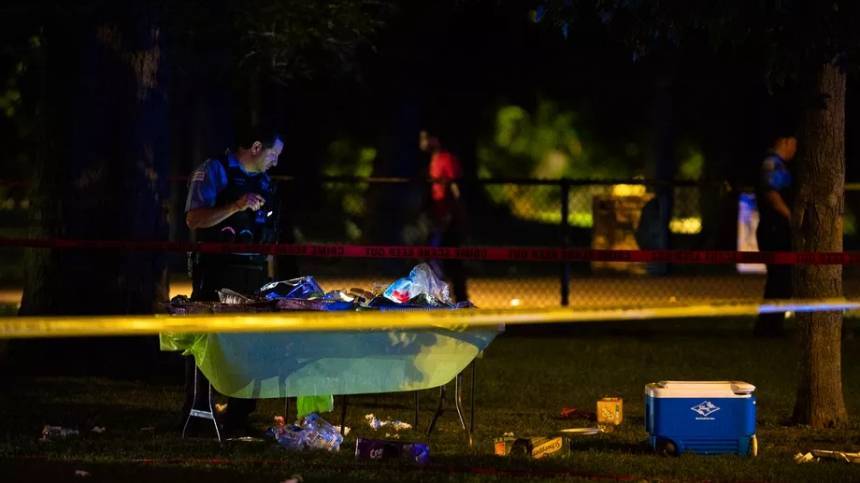 Видео: Стрельба в парке в Чикаго, погибли люди 04.08.19