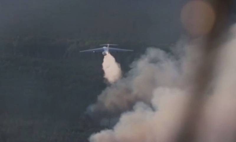 Авиация Минобороны потушила 84 лесных пожара за два дня