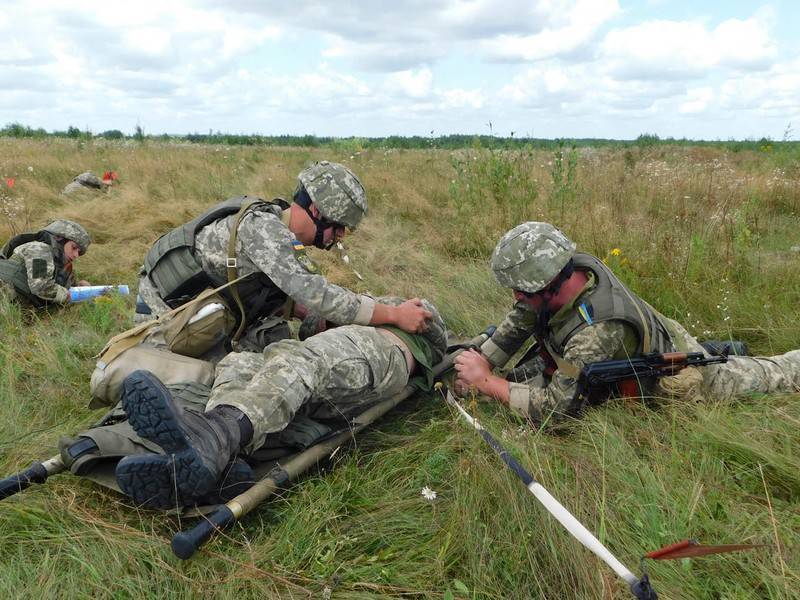 Украинская армия провела учения на западе страны
