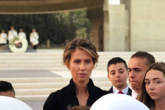 Жена президента Сирии Башара Асада излечилась от рака