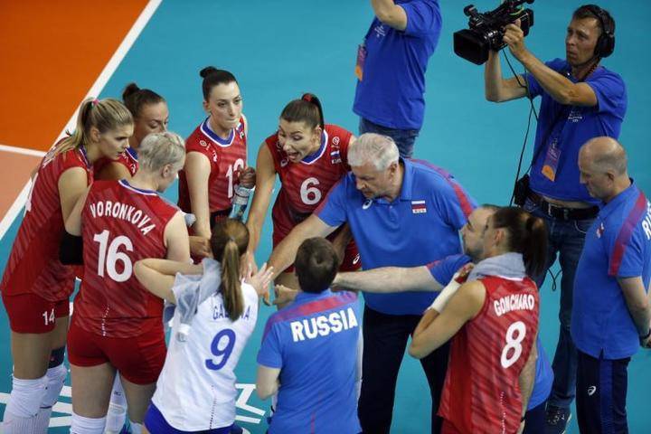 Женская сборная России по волейболу завоевала путевку на Олимпиаду