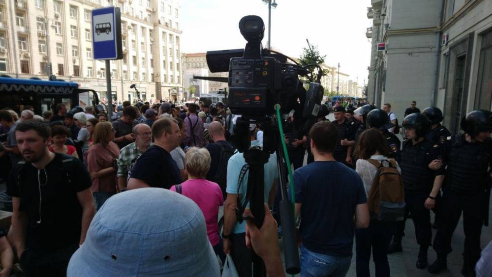 Организаторам незаконных митингов в Москве нужны «жертвы» для западных СМИ