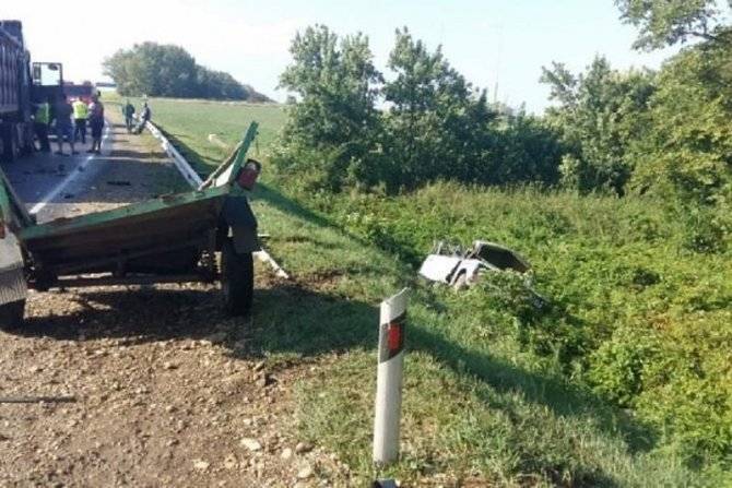 Мужчина и ребенок погибли в ДТП в Краснодарском крае