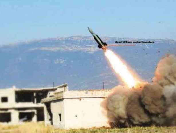 Сирийские террористы осваивают ракетостроение (Видео)