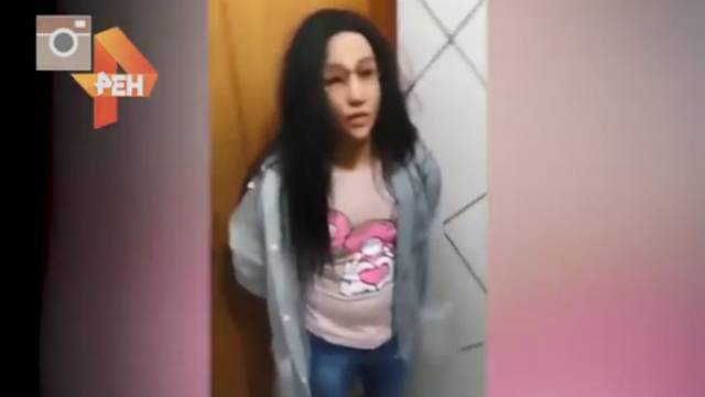 Видео: бандит-трансвестит притворился дочкой, чтобы сбежать из тюрьмы. РЕН ТВ