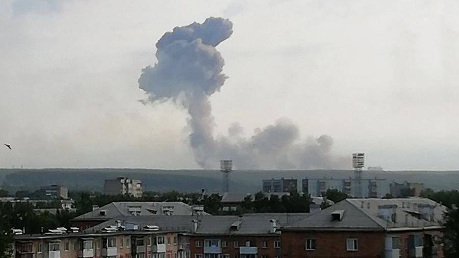 В Красноярском крае начали проверку по факту взрывов на территории военной части