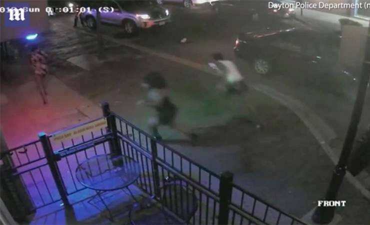 Полиция США показала видео момента ликвидации стрелка из Огайо