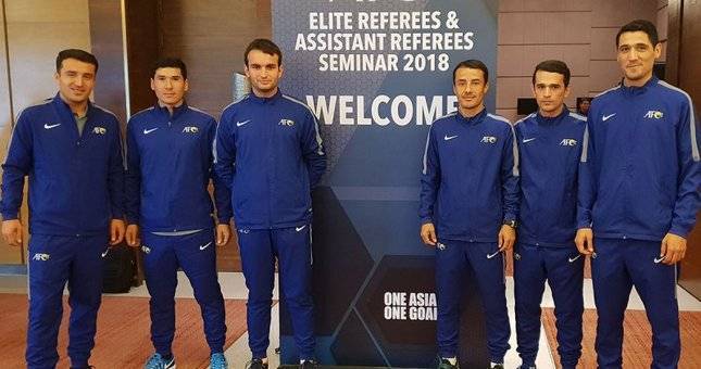 Арбитры из Таджикистана получили назначения на матчи отборочного турнира юношеского чемпионата Азии-2020