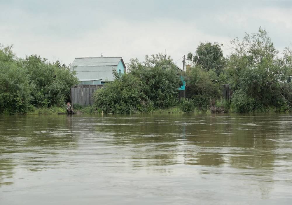 В столице Бурятии уровень воды в Селенге за ночь не изменился